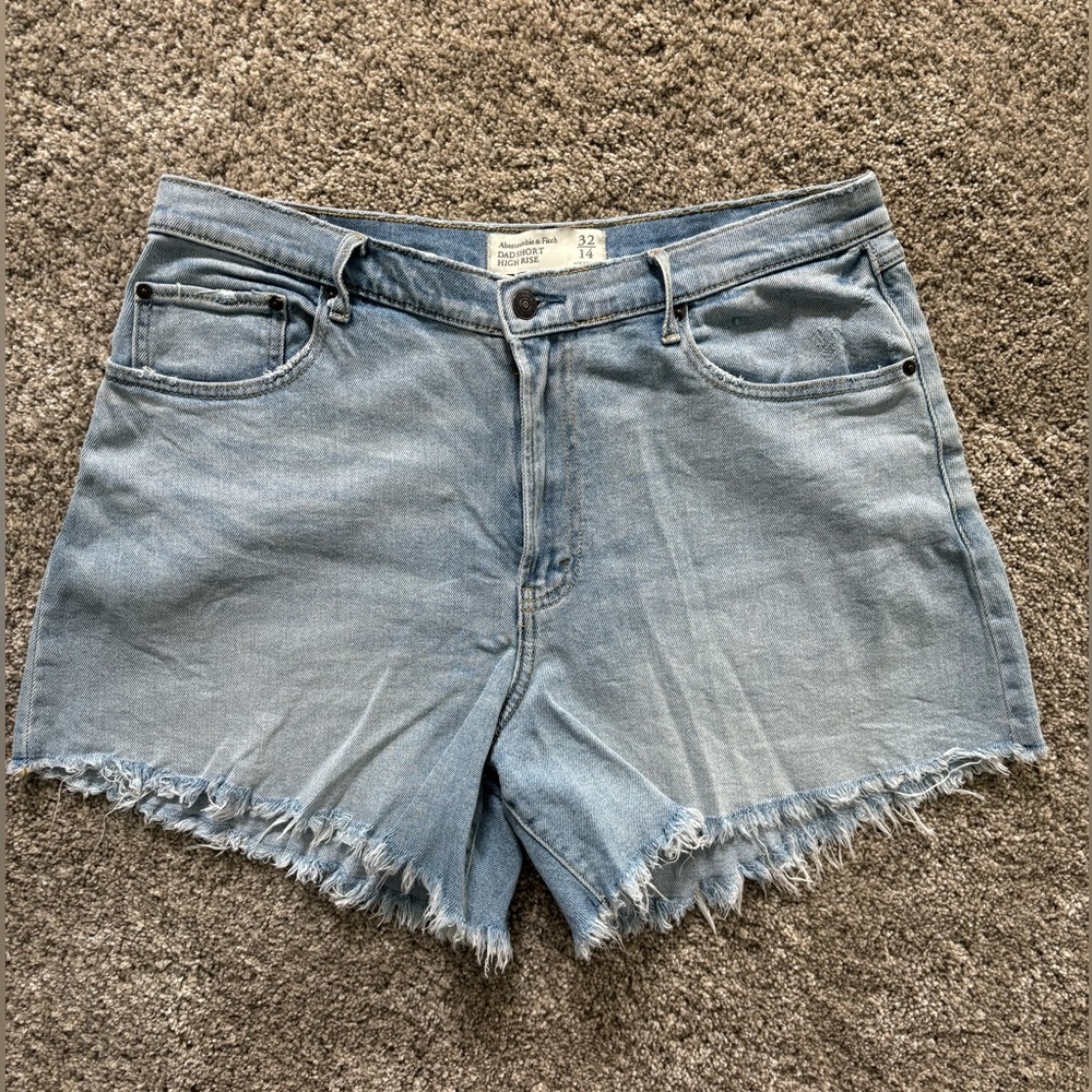 Abercombie and Fitch Curve Love Dad Short High Rise